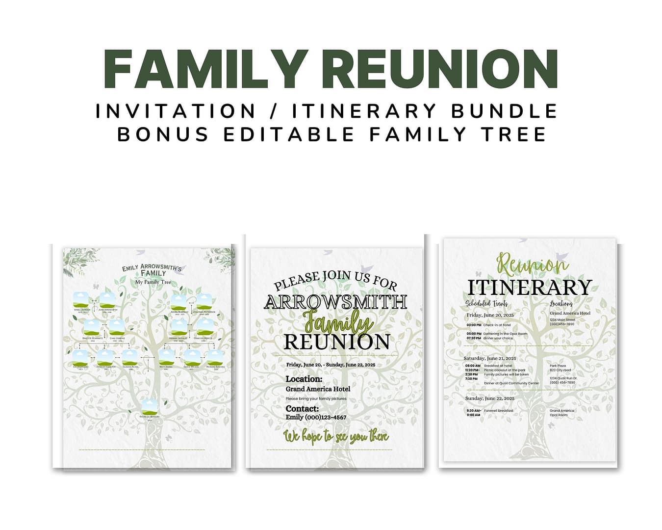 Family Reunion Bundle
