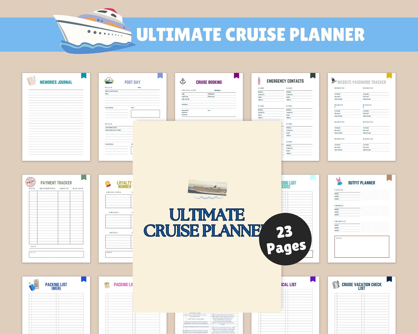 cruise planner bundle