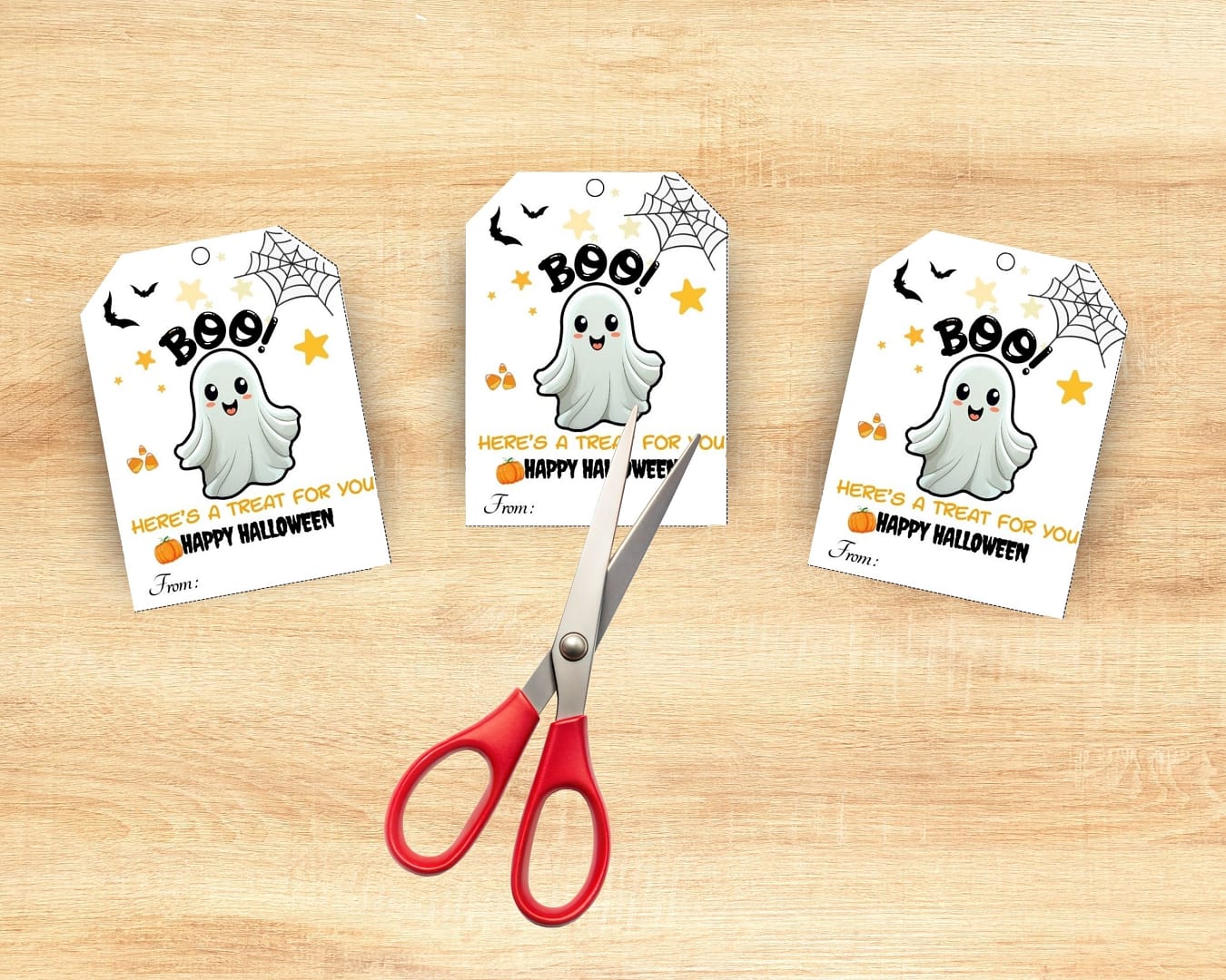 Editable Halloween Gift Tags - Image 4