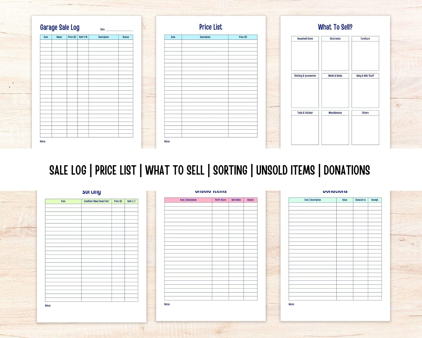 Multi Family Garage Sale/Yard Sale Planner