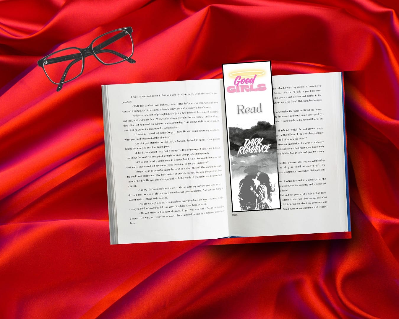 Digital Romantic Fantasy Bookmark Set