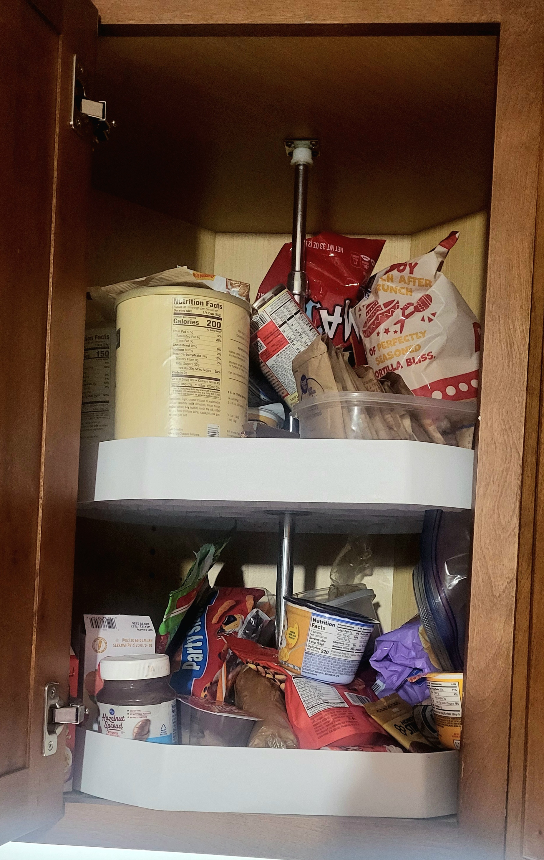 Corner Lazy Susan Top Kitchen Organization Hacks for Efficiency