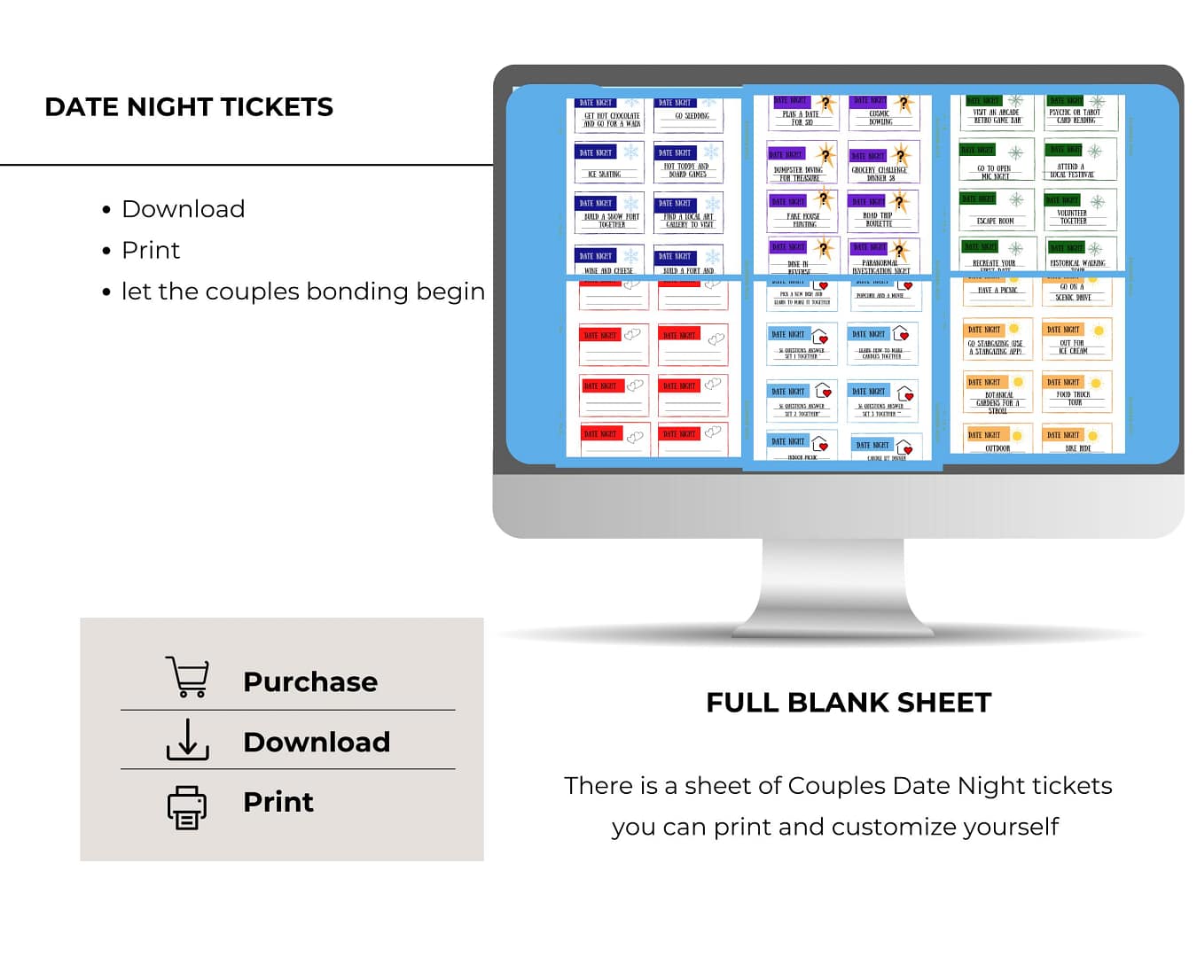 Spice Up Date Nights with Fun Ideas Deck: Perfect Gift for New Couples' First Anniversary