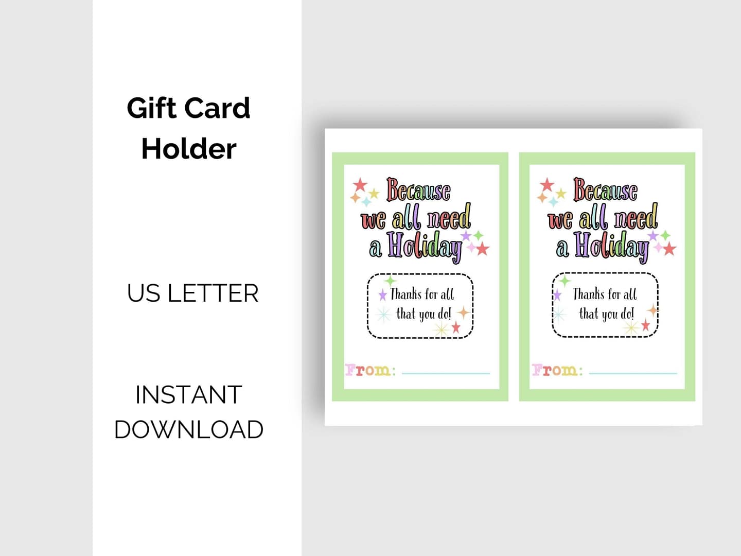 Charming Gift Card Holder - Perfect for Any Occasion or Just Because