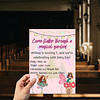 Editable digital and printable birthday invitations