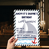 Nautical Birthday Invitation, Editable Digital Template for Adult Party, Instant Download, Ocean Theme Invite - Image 2