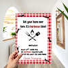 Editable Bbq Birthday Invitation Template, Barbeque Birthday Invitation, Bbq Invitation, Editable Bbq Invitation, Bbq Birthday Invitation - Image 2