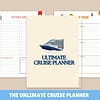 Cruise Planner Printable, Ultimate Travel Itinerary, Packing Checklist, Digital Download for Cruises - Image 3