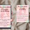 Editable rose gold birthday invitations