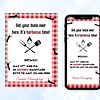 Editable Bbq Birthday Invitation Template, Barbeque Birthday Invitation, Bbq Invitation, Editable Bbq Invitation, Bbq Birthday Invitation