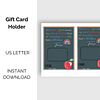 Teacher Appreciation Gift Card Holder, Digital Download, Printable, Last Minute Gifts - Image 3