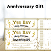 Anniversary Yes Day Voucher Perfect Gift for Couples