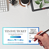 Yes Day Birthday Ticket - Image 2