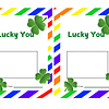 Lucky gift card holder