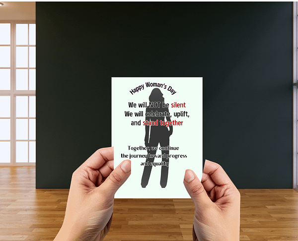 Woman's Day Card